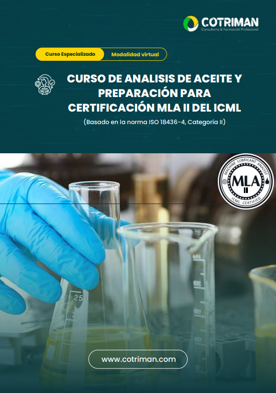 cursos de lubricantes y análisis de aceite